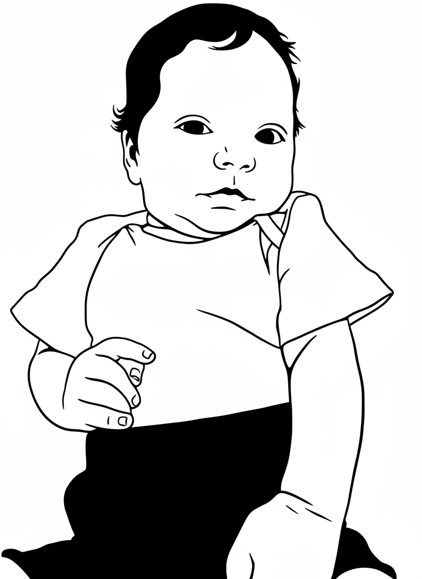 Baby moments illustration