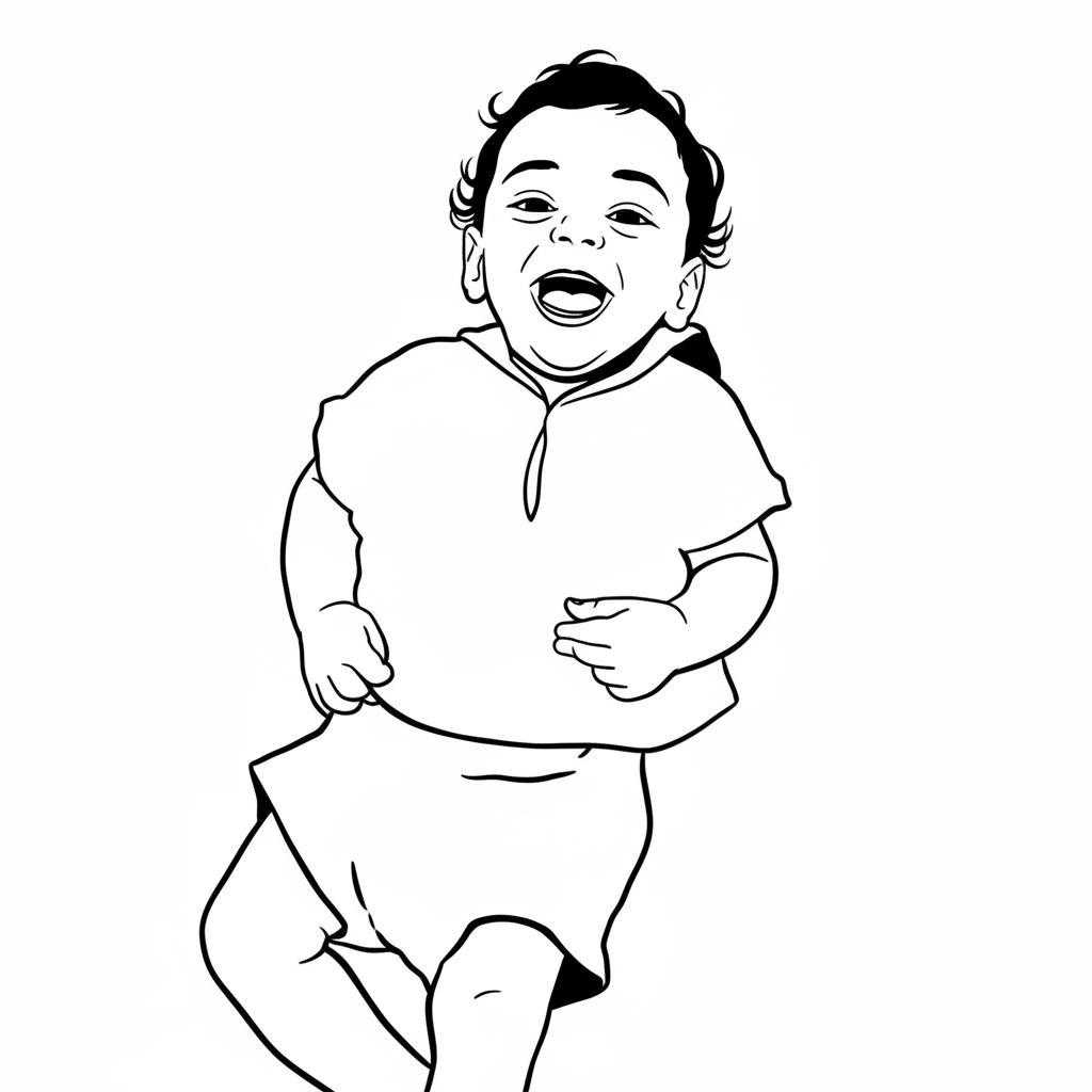 Baby moments illustration